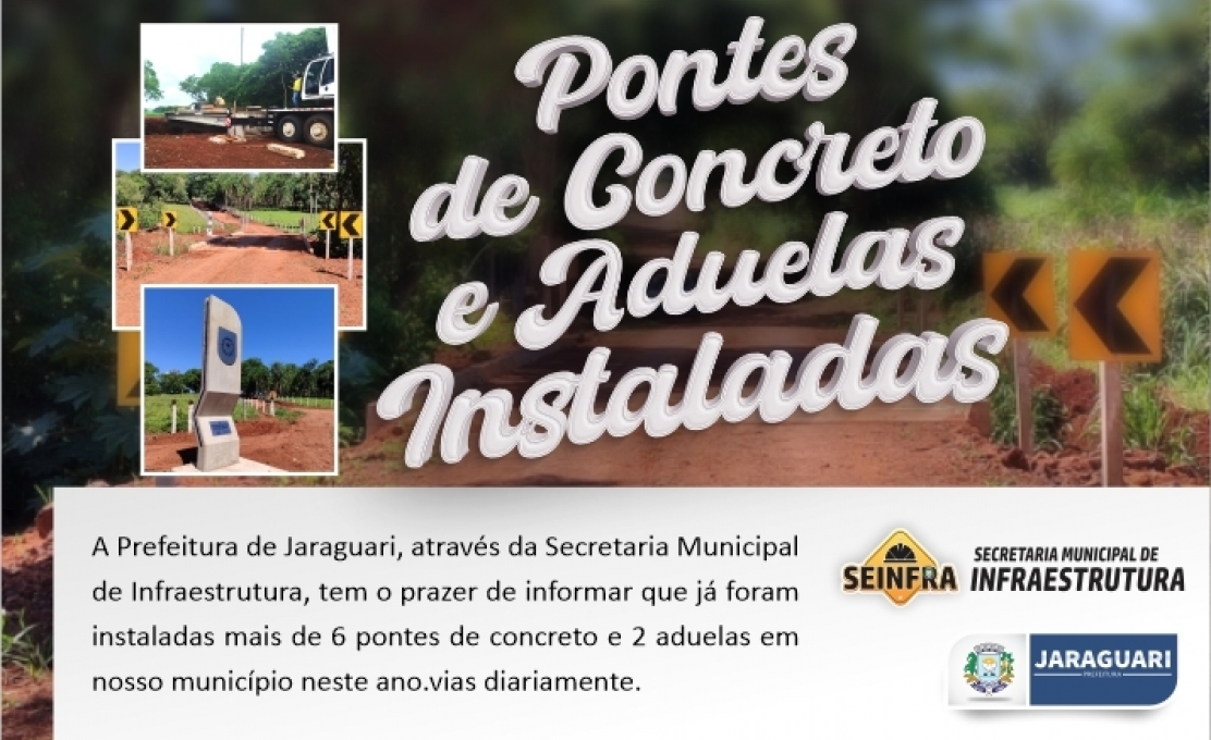 Pontes de Concreto e Aduelas Instaladas