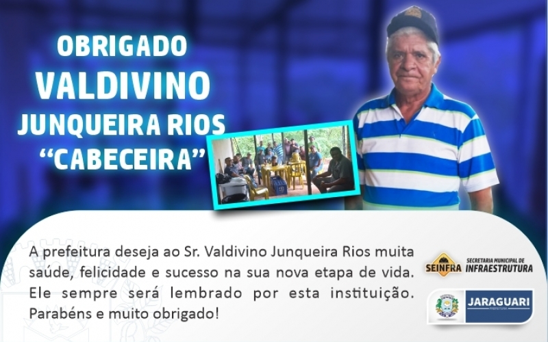 Sr. Valdivino Junqueira Rios