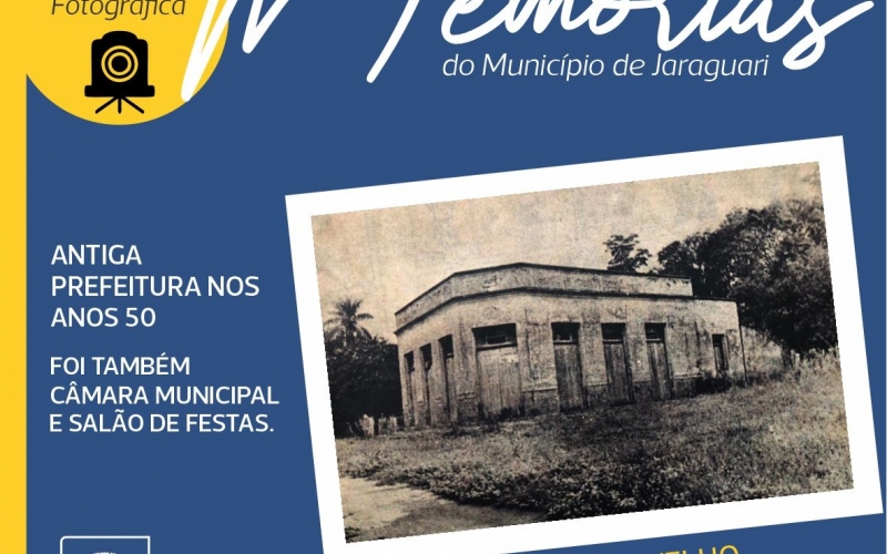 MEMÓRIAS DO MUNICÍPIO DE JARAGUARI: ANTIGA PREFEITURA NOS ANOS 50