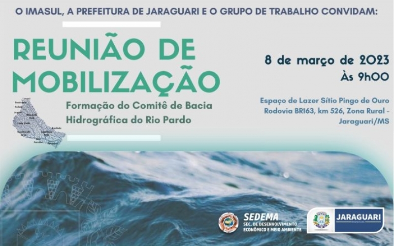 Reunião: Instituição do Comitê de Bacia Hidrogáfica do Rio Pardo