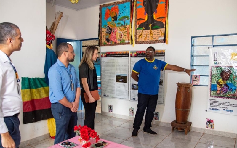 Educação de Jaraguari é reconhecida pelo TCE-MS por iniciativa voltada às relações étnico-raciais