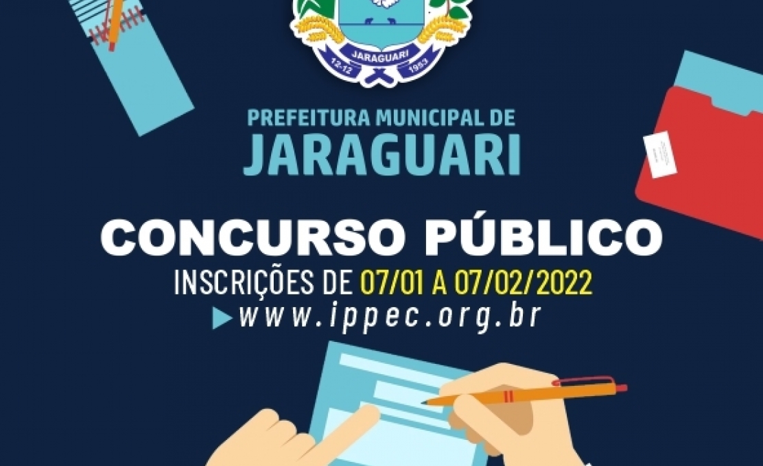 PREFEITURA ABRE CONCURSO PÚBLICO - EDITAL 01/2022