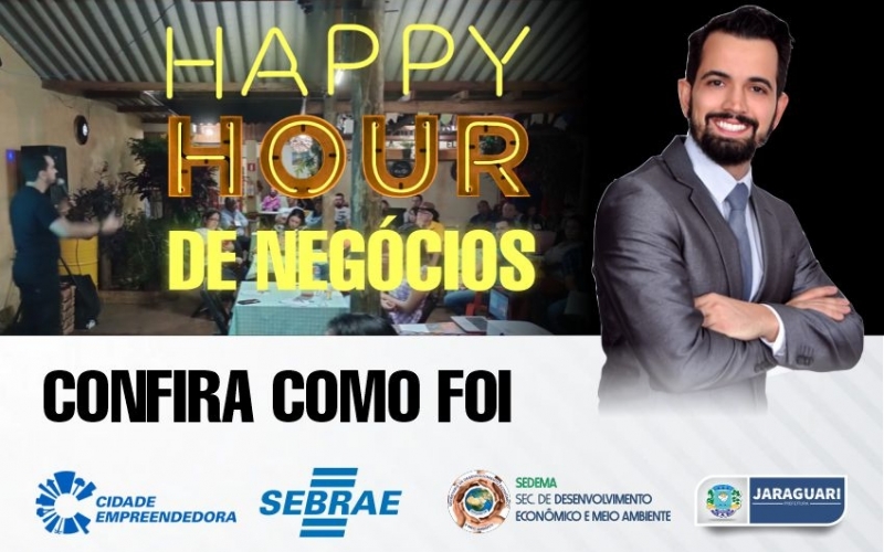 Prefeitura Promove Happy Hour de Negócios para Empreendedores de Jaraguari