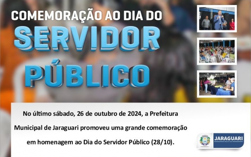 Comemoração ao Dia do Servidor