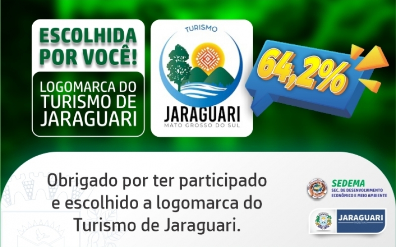 Logomarca do Turismo de Jaraguari
