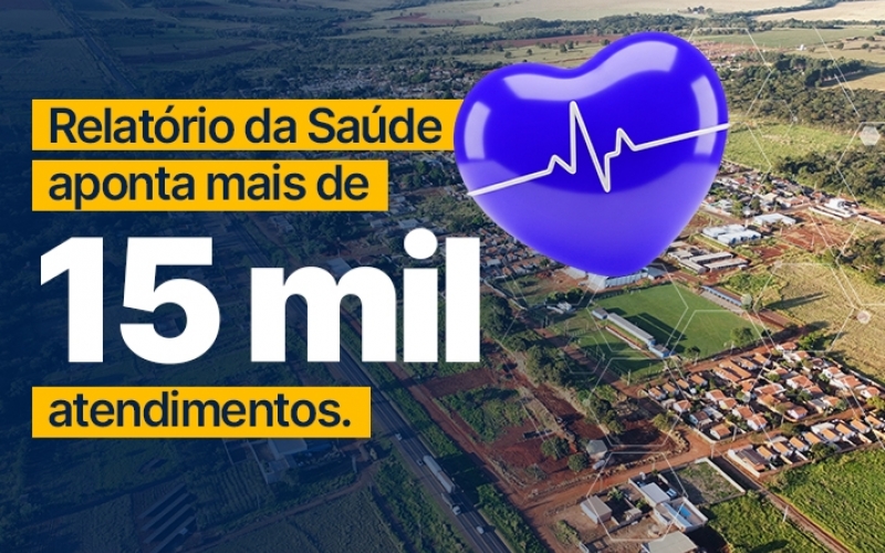 RELATÓRIO DA SAÚDE APONTA MAIS DE 15 MIL ATENDIMENTOS EM JARAGUARI EM 2026